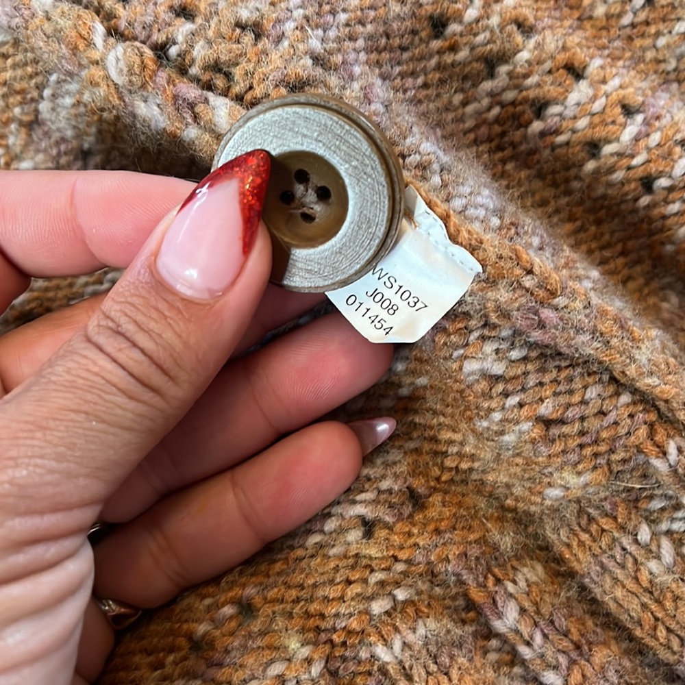 Lucky Brand Wooden Button Cardigan - Picture 5 of 10